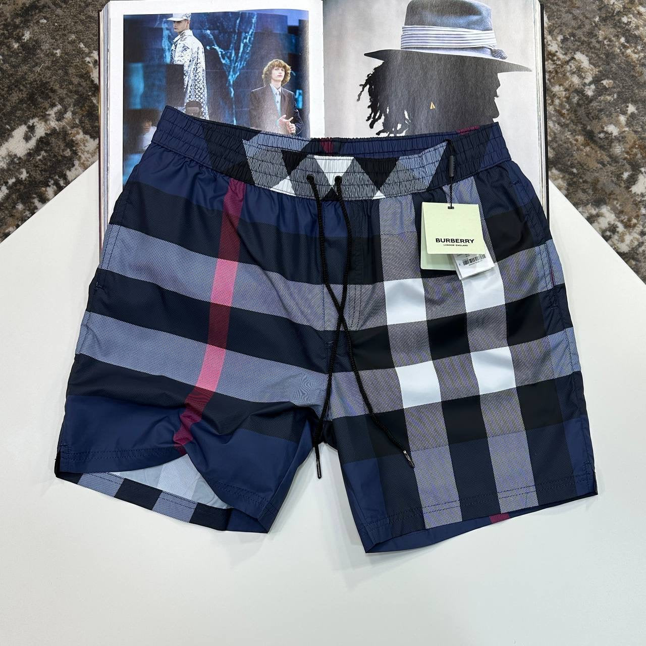 BRBERY SHORT SET BLUE/NAVY
