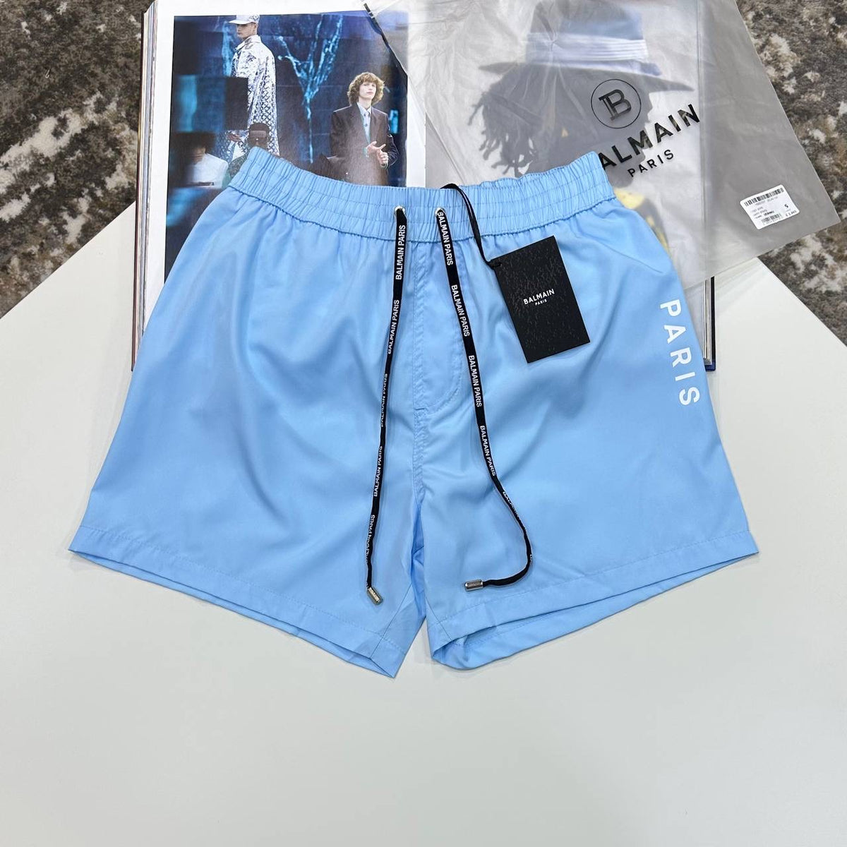 BLMN SWIM SHORT LIGHT BLUE