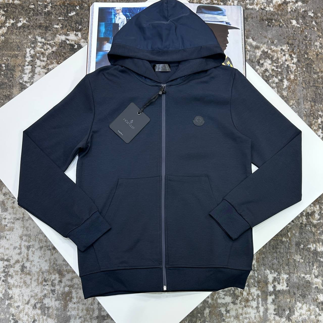 MNCLR  TRACKSUIT BLACK BADGE NAVY