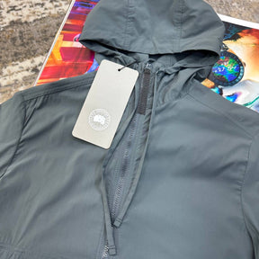 C.G LIGHT WEIGHT JACKET SIDE BLACK BADGE GREY