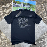 S.I BACK BIGPRINT T-SHIRT NAVY