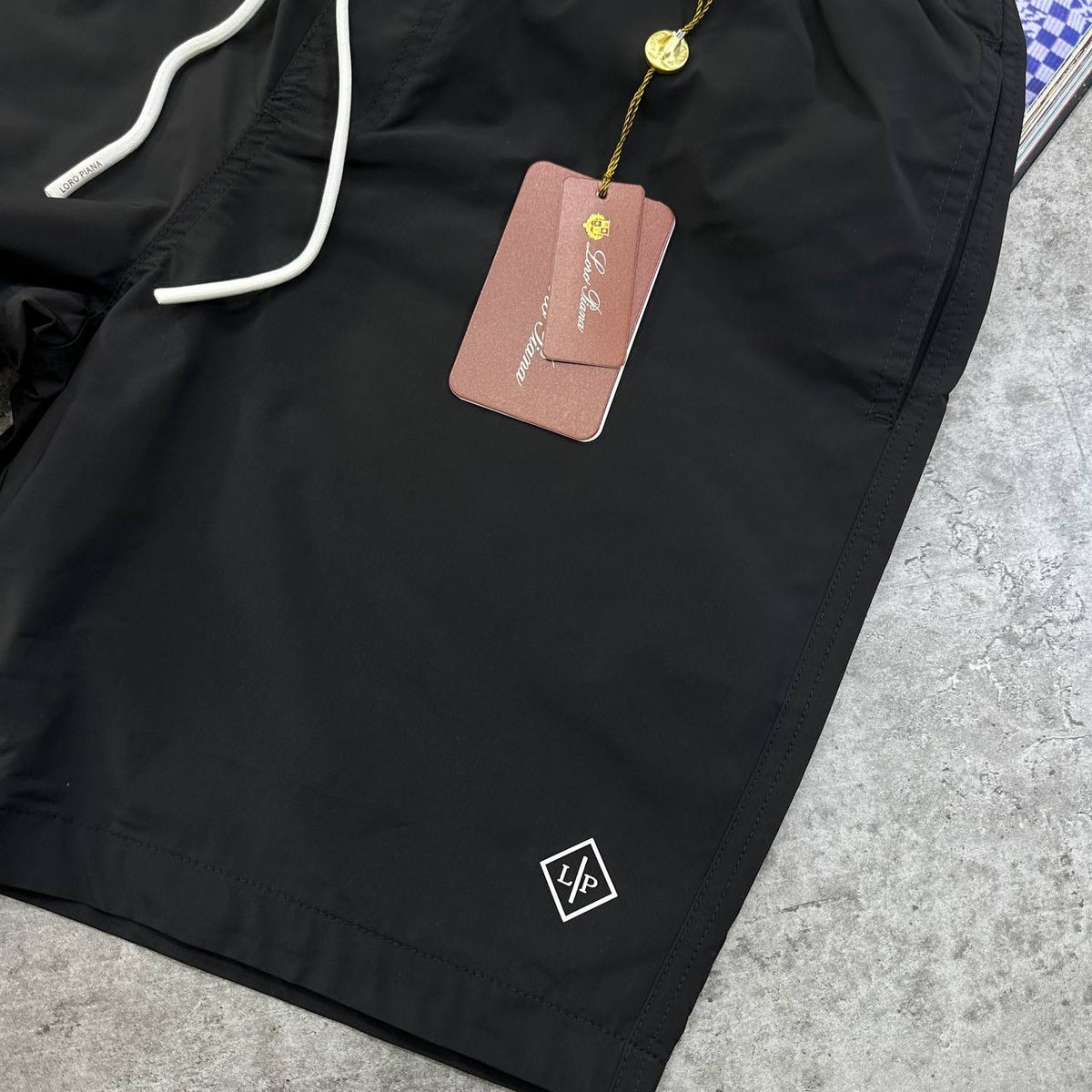 L.P SWIM SHORTS BLACK