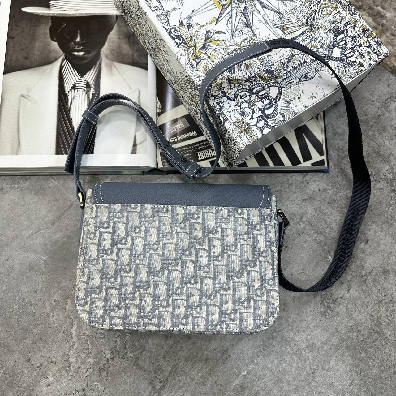 DOR SADLE BAG ALL GREY