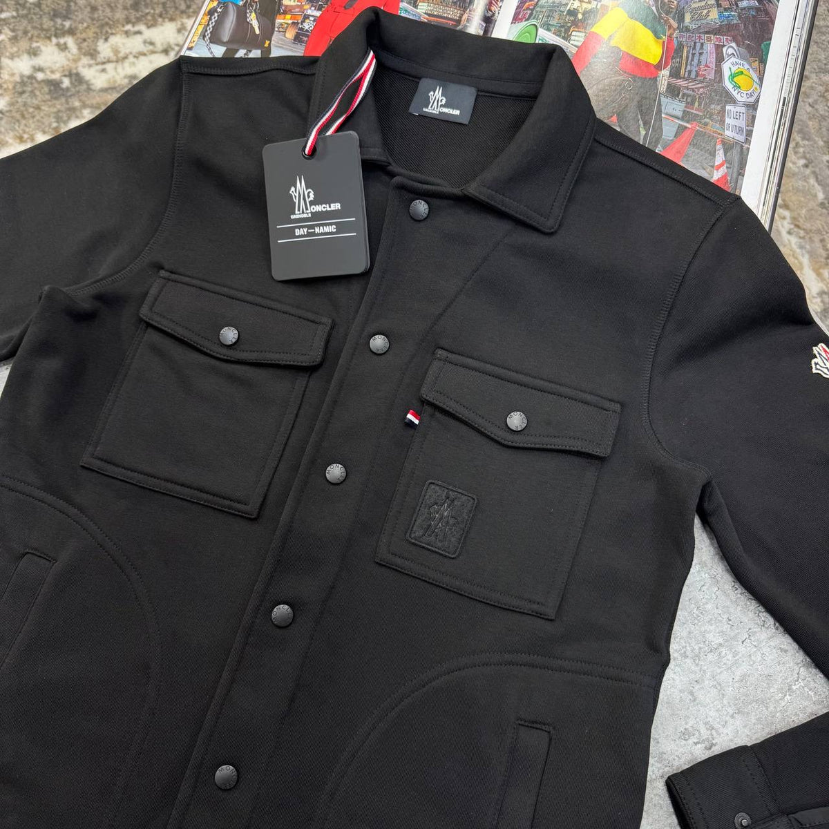 NCLR OVERSHIRT -BLACK
