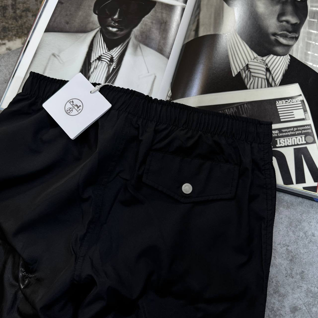 HRMS SHORT SET ALL BLUE/BLACK