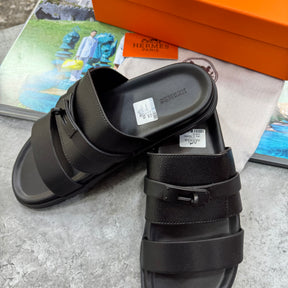 HRMS SLIPPERS MENS BLACK