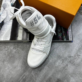 L.v TRAINER -ALL WHITE