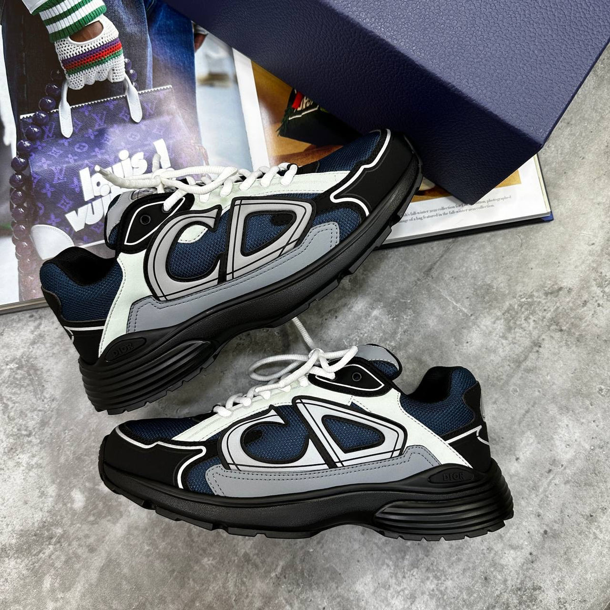 B3 TRAINER BLACK|WHITE|BLUE