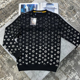 LVE FULL PRINT JUMPER BLACK