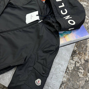 NCLR WINDBREAKER SIDE POCKET BADGE BLACK