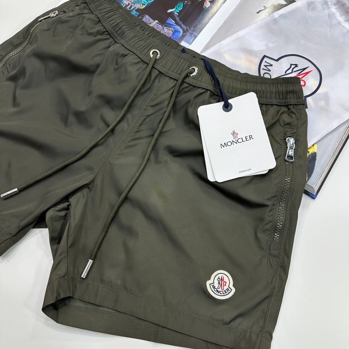 NCLR SWIM SHORT KHAKHI