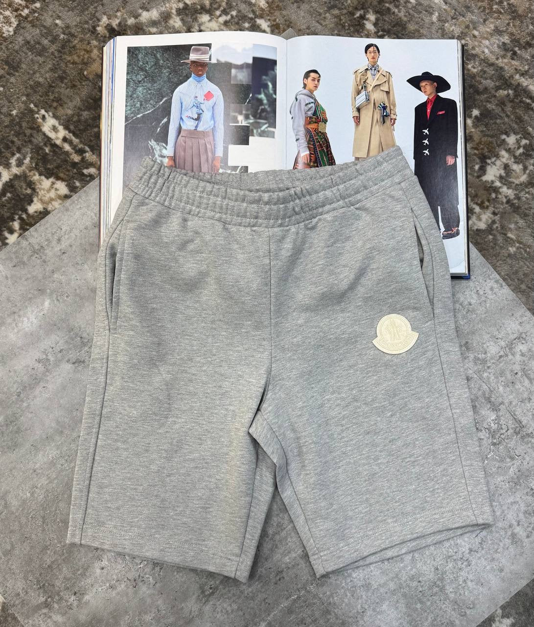 NCLR SHORT SET BIG FRONT LOGO ALL GREY
