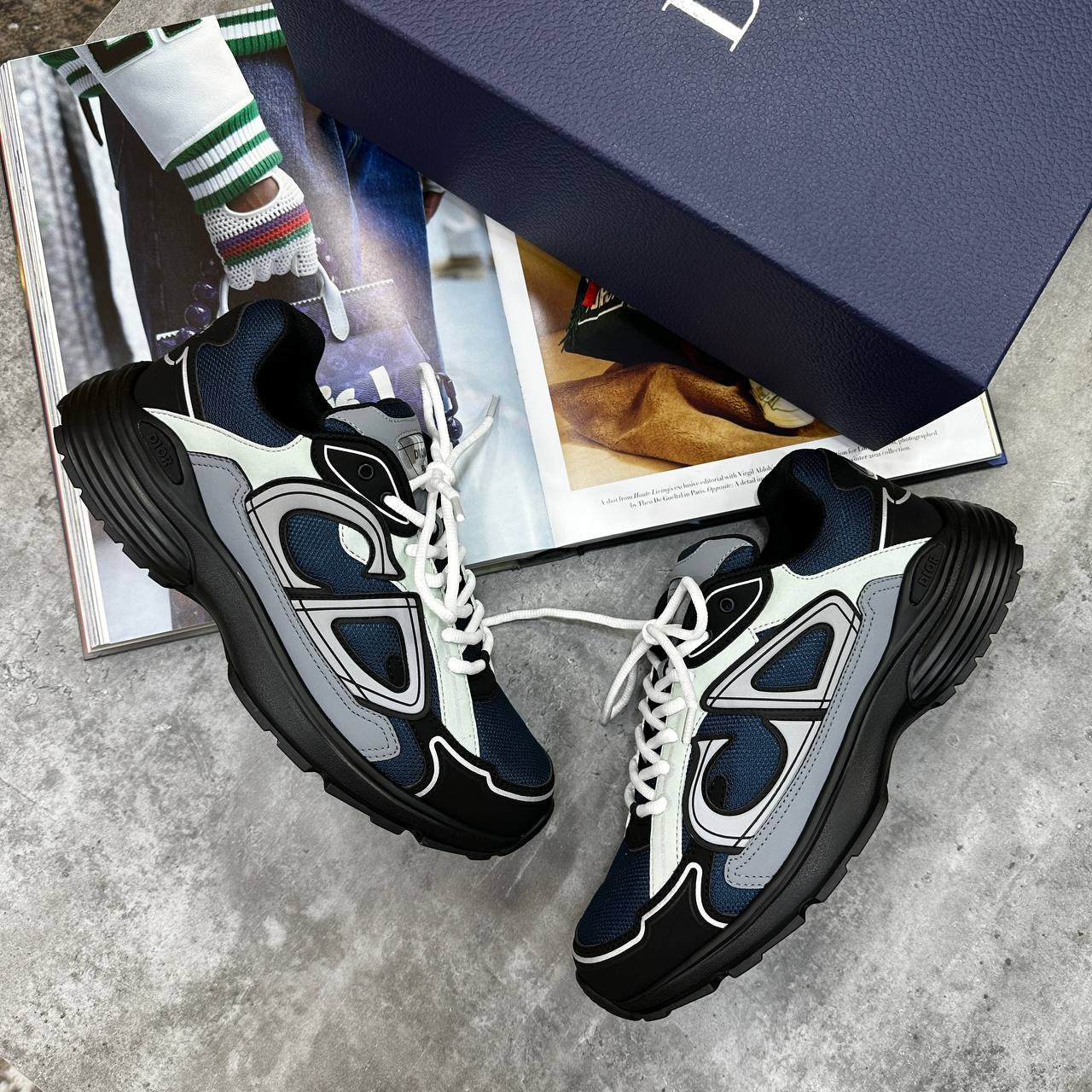 B3 TRAINER BLACK|WHITE|BLUE