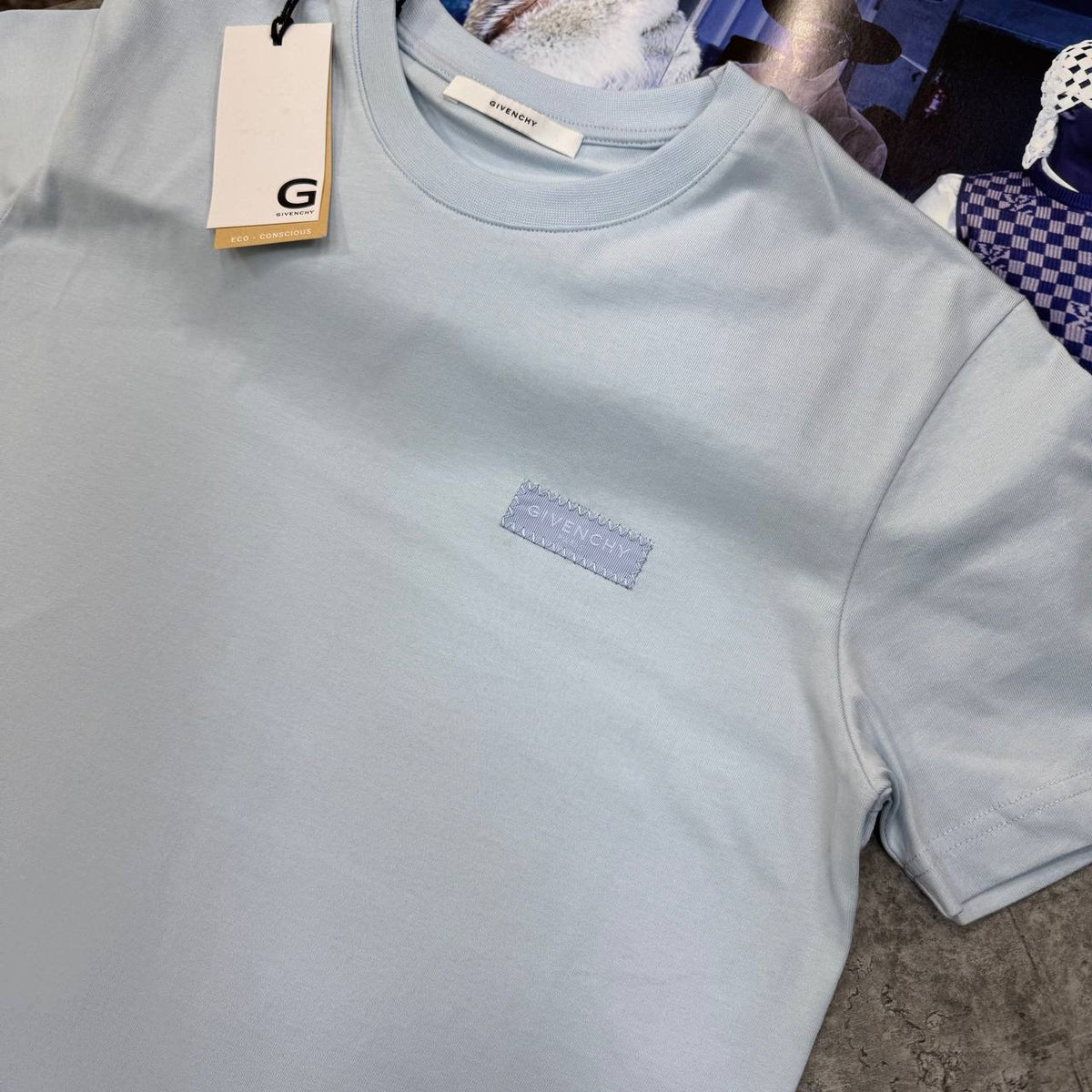 GVNCHY SHORT SET LIGHTBLUE