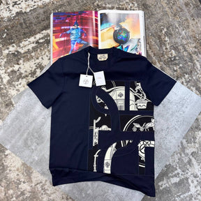 HRMS TSHIRT- NAVY