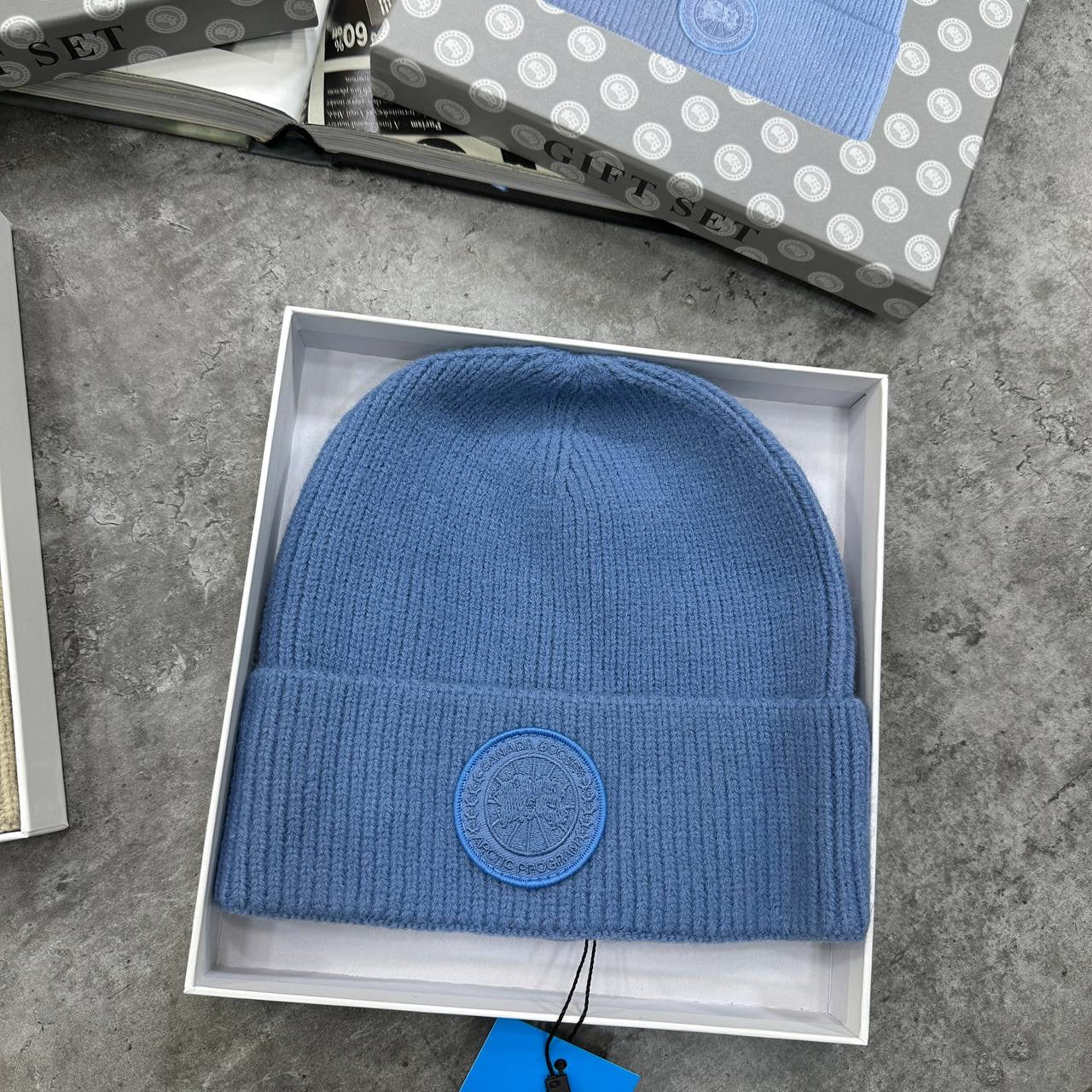 CG BEANIE BLUE