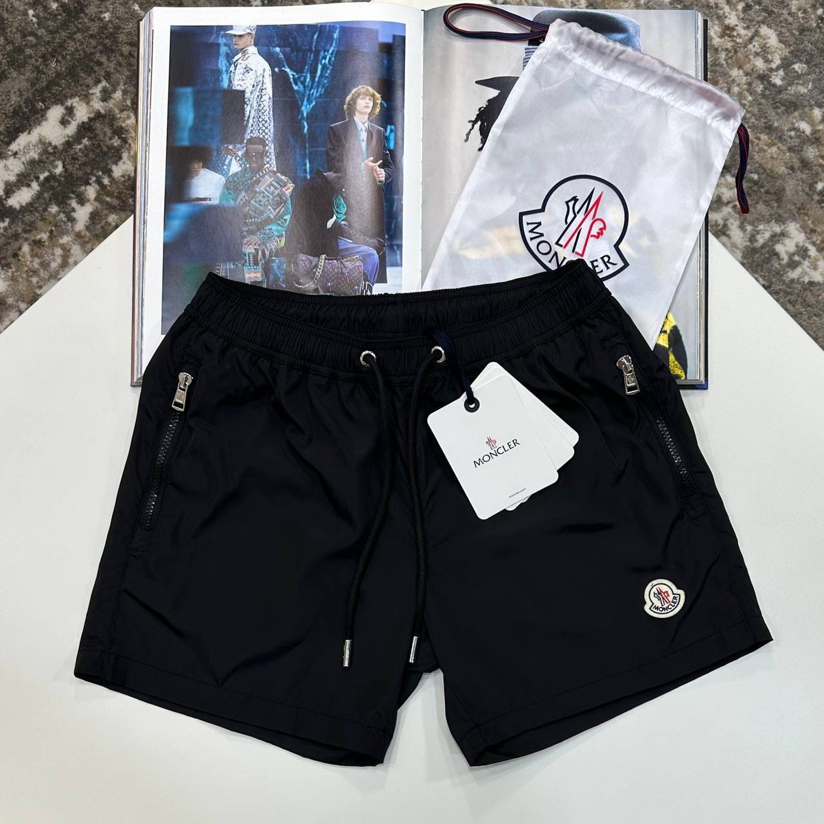NCLR SWIM SHORT BLACK