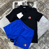 NCLR SHORT SET BLACK/BLUE