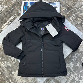 C.G LADIES RED BADGE CHELSEA PARKA JACKET-BLACK