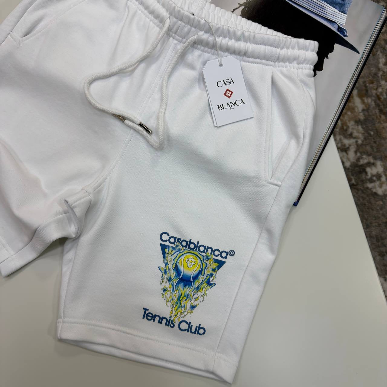 C.B SHORT WHITE
