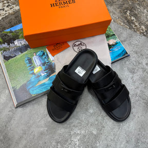 HRMS SLIPPERS MENS BLACK