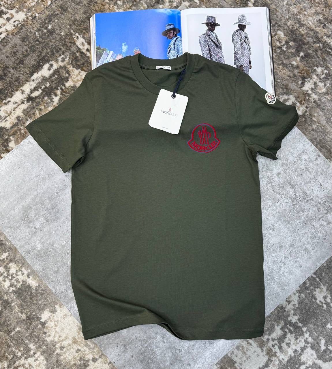 NCLR TSHIRT FRONT LOGO KHAKHI