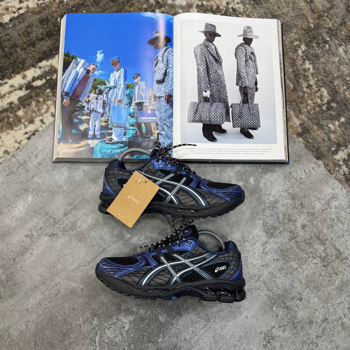 ASC GEL TRAINERS NAVY
