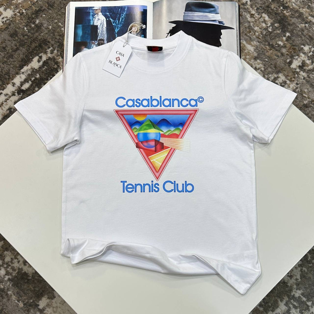 C.B TSHIRT-WHITE