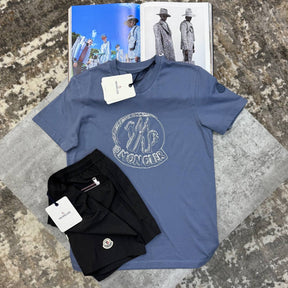 NCLR SHORT SET BLUE/BLACK