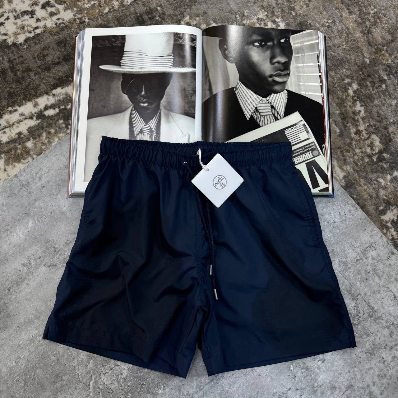 HRMS SHORT SET ALL NAVY