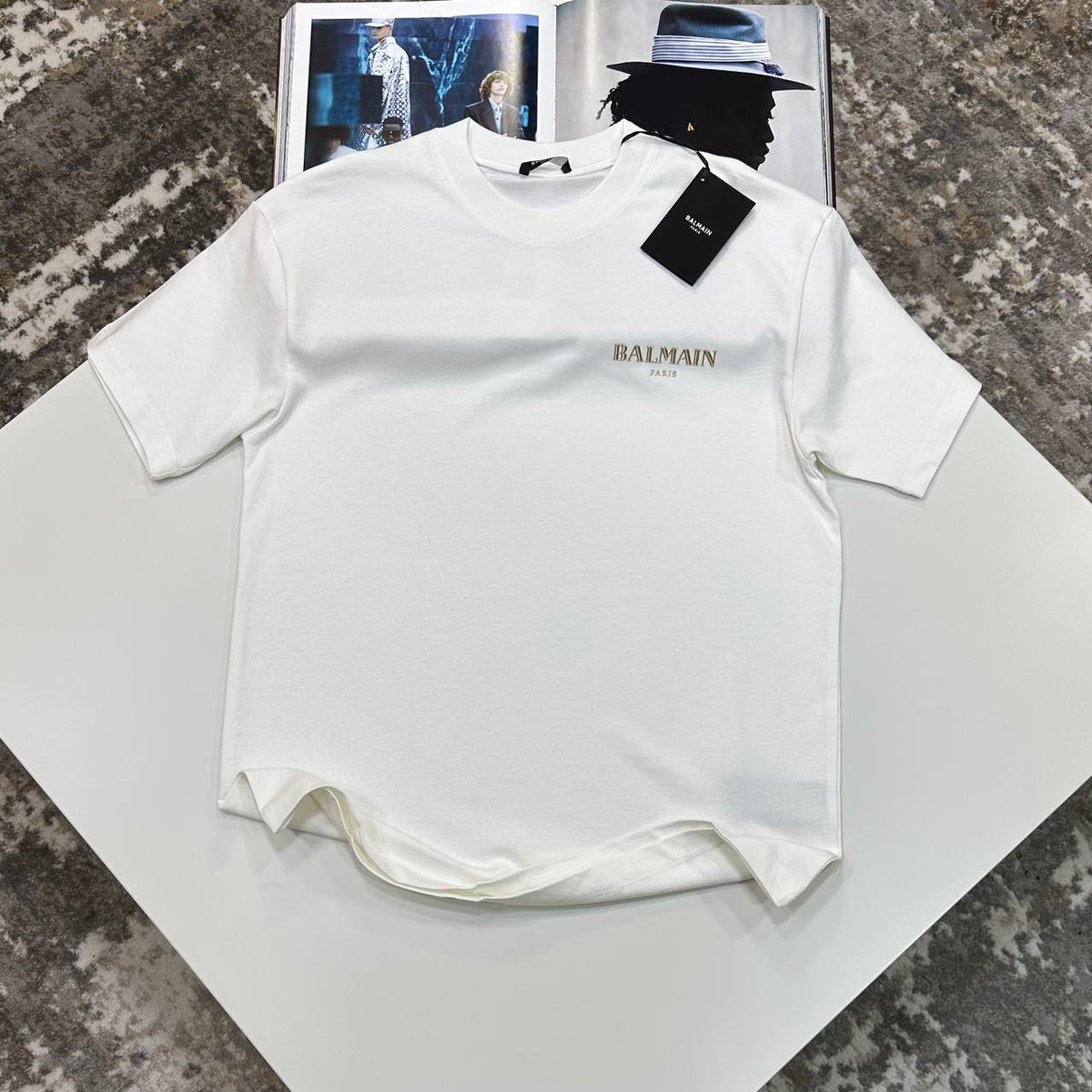 BLMN FRONT LOGO TSHIRT WHITE