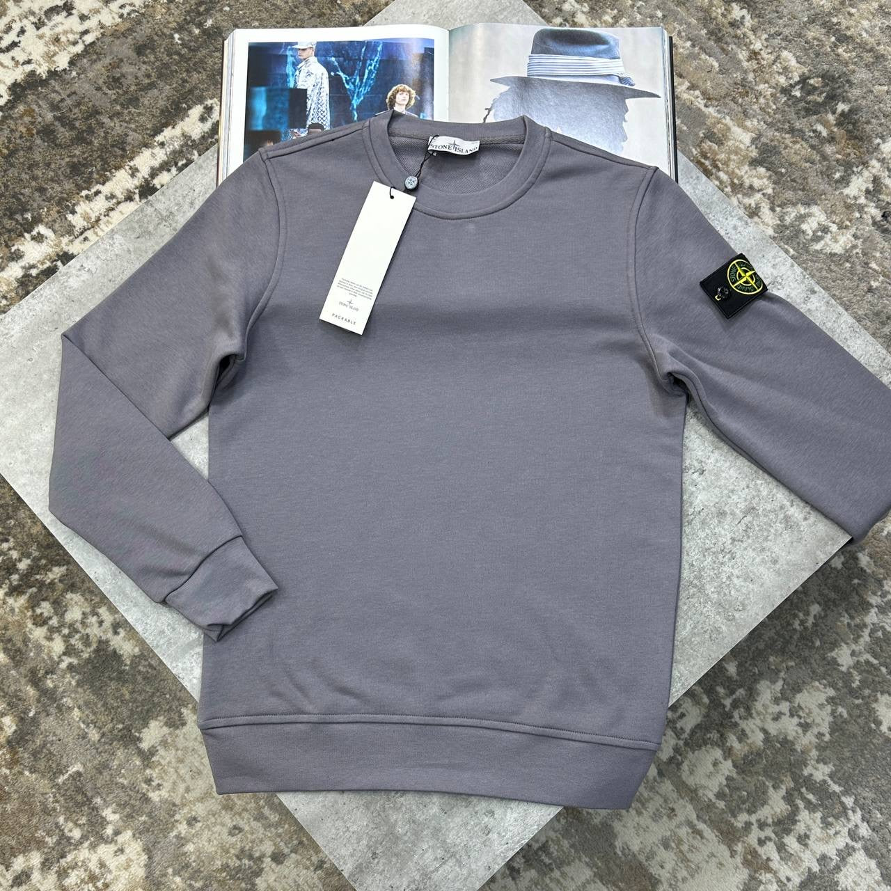 SI SIDE BADGE JUMPER DARKGREY