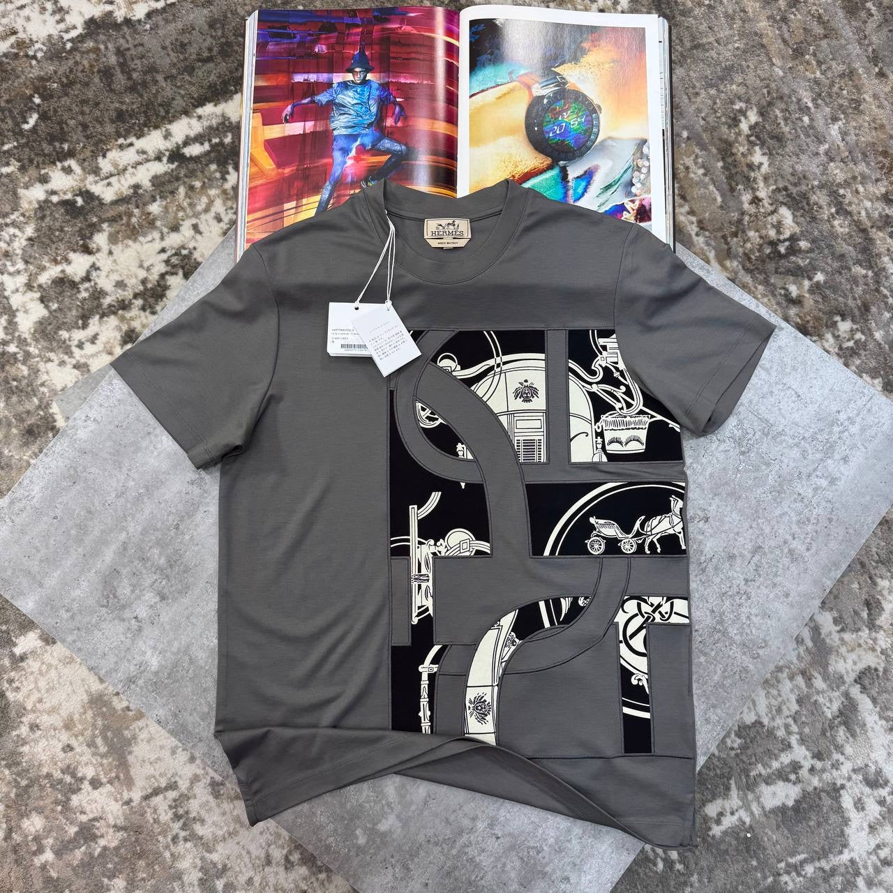 HRMS TSHIRT- GREY
