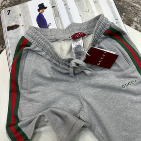 UCI SIDE STRIPE SHORTS GREY