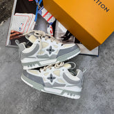 LVE SKATES- BEIGE/GREY