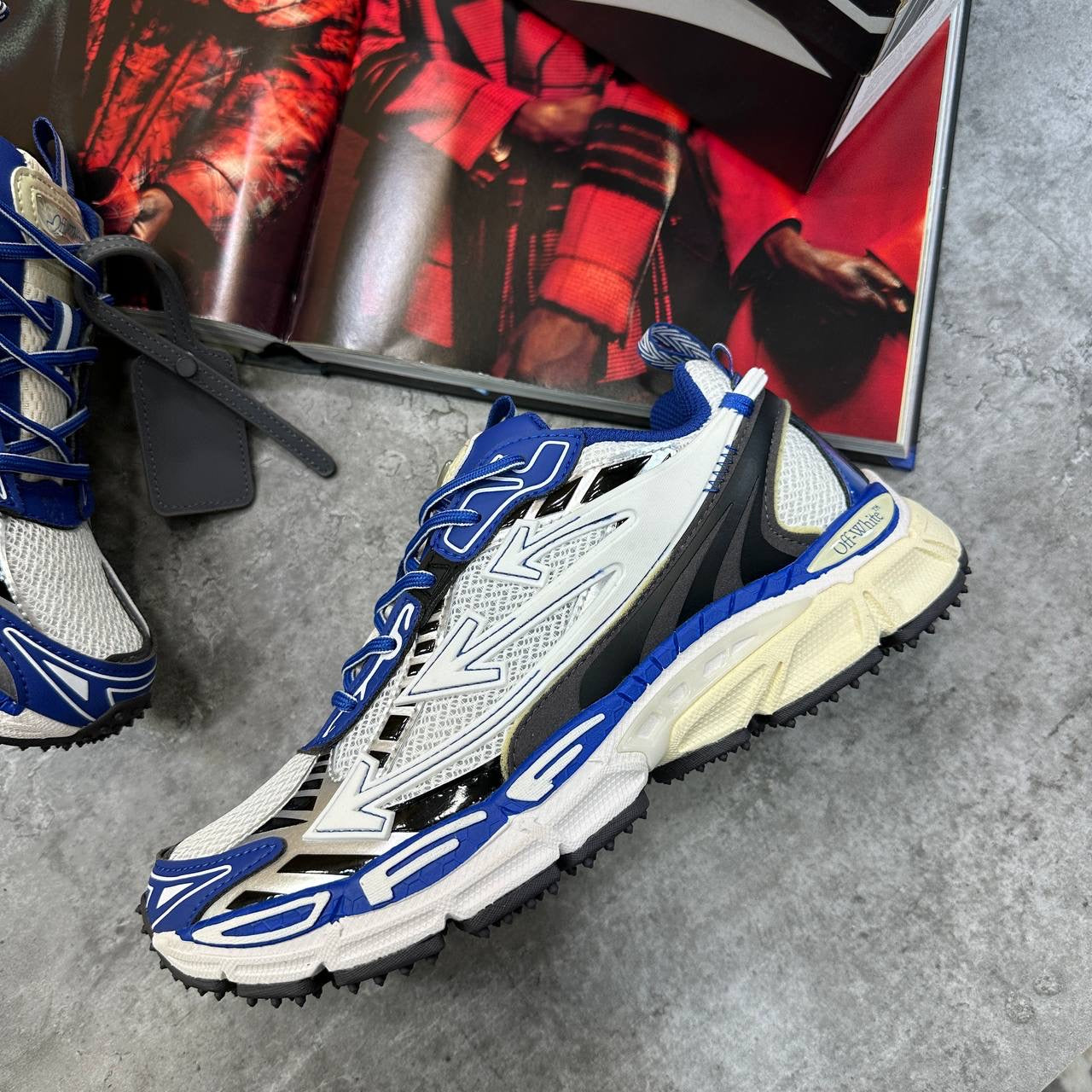 OFF/W TRAINER WHITE/BLUE