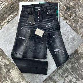 DSQD SLIM FIT JEANS BLACK