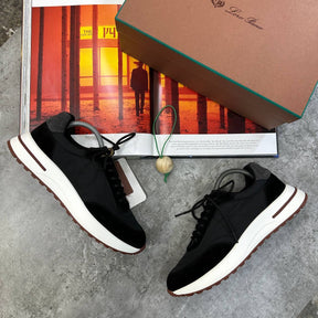 L/P TRAINER BLACK/WHITE