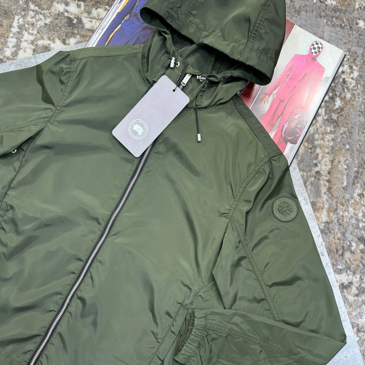 C.G WINDBREAKER SIDE BADGE KHAKHI