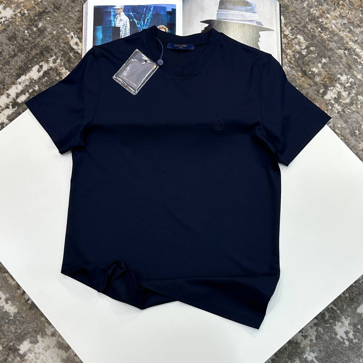 L.V SHORT SET NAVY/BLACK
