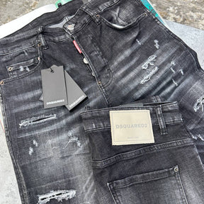 DSQD SLIM FIT JEANS BLACK