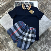 BRBERY SHORT SET ALL NAVY