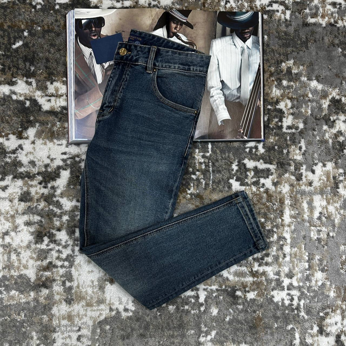 LOUS V SLIM FIT JEANS GREY
