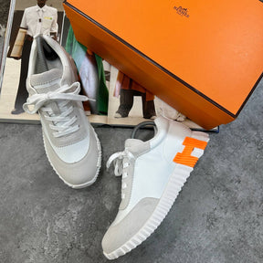 HRMS BOUNCING TRAINERS WHITE|ORANGE