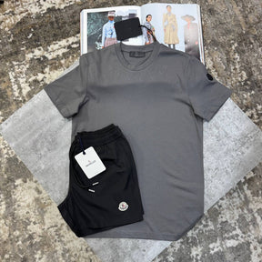 NCLR SHORT SET GREY/BLACK