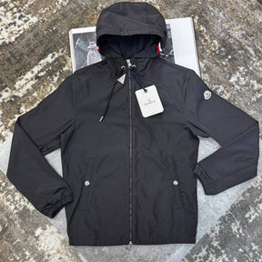 MNLR JACKET WITH  HOOD STRIPS BLACK