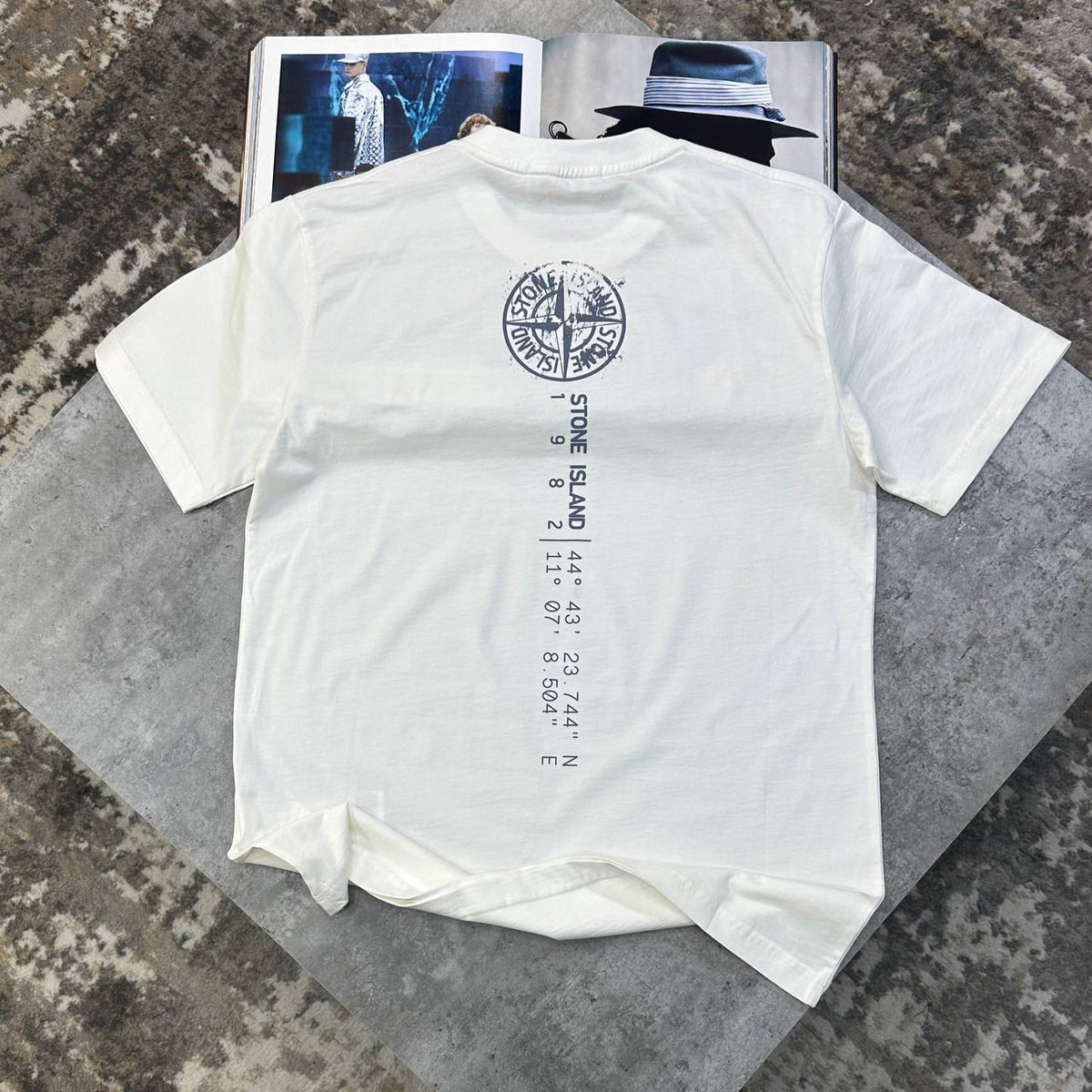 SI BACK BIG LOGO TSHIRT WHITE