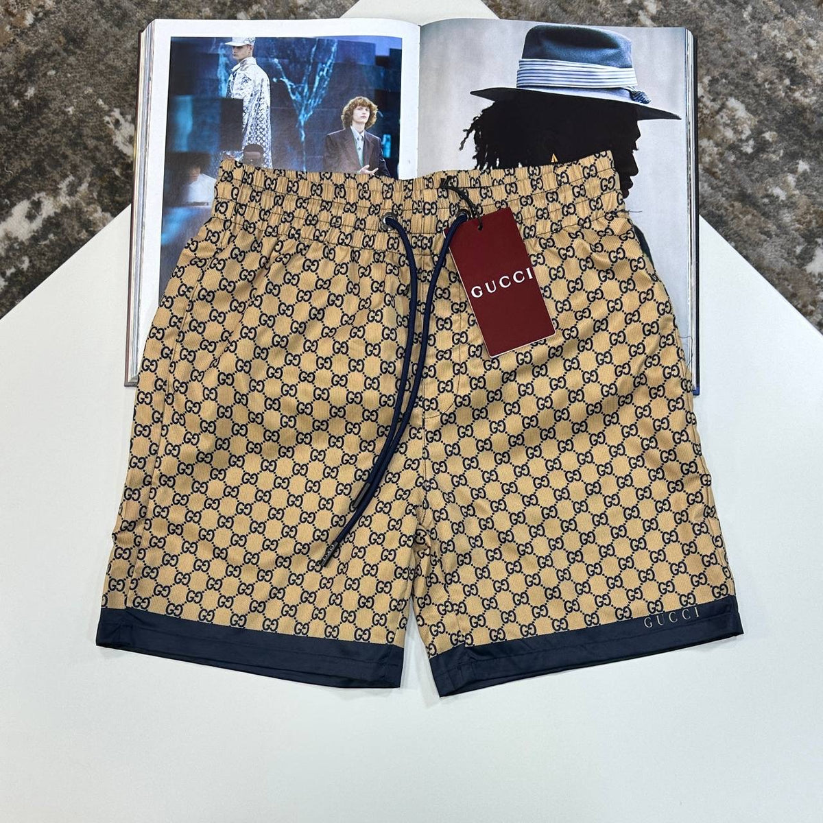 UCI SWIM SHORTS BROWN