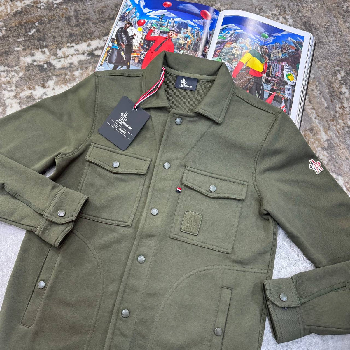 NCLR OVERSHIRT -KHAKHI