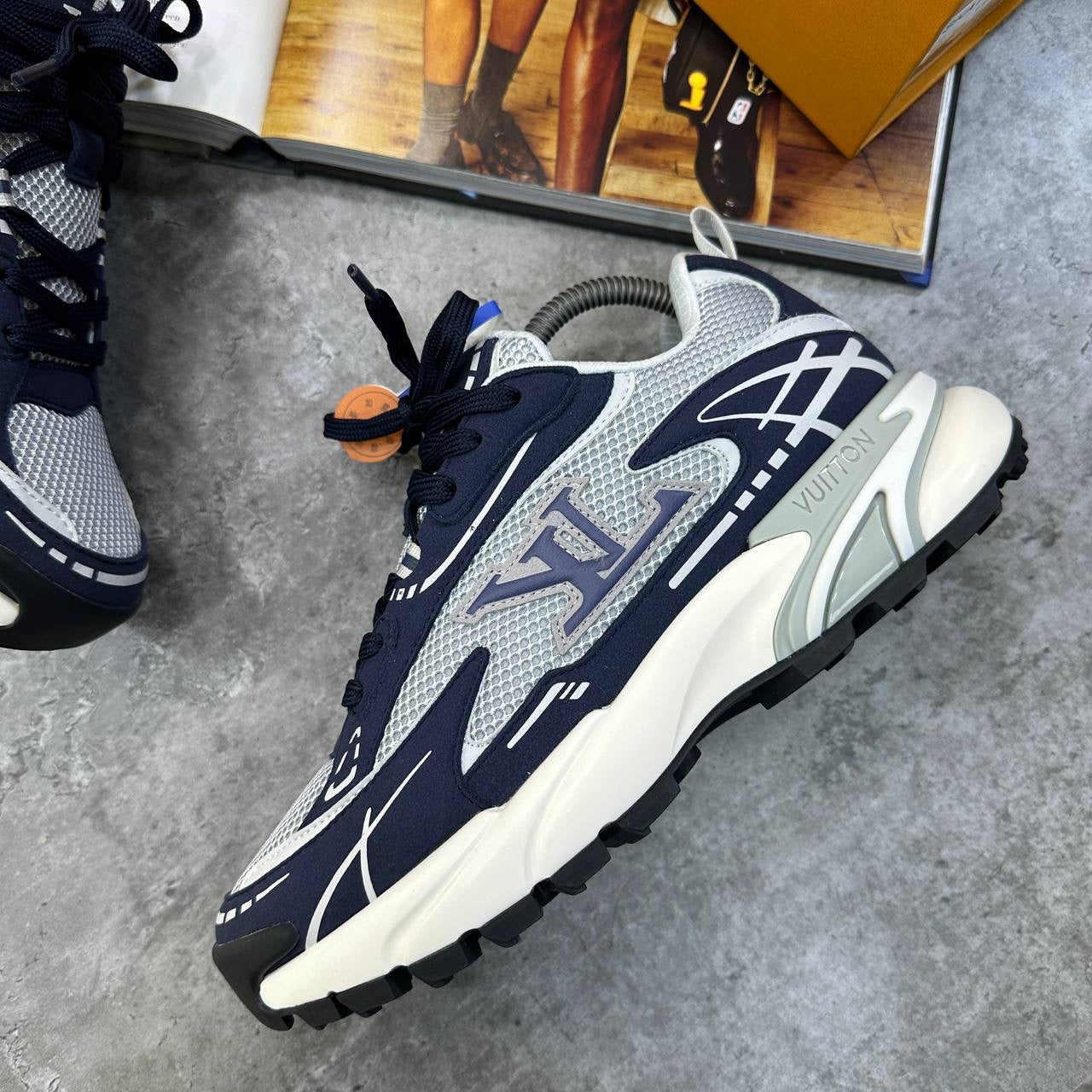 LVE TRAINER GREY|NAVY